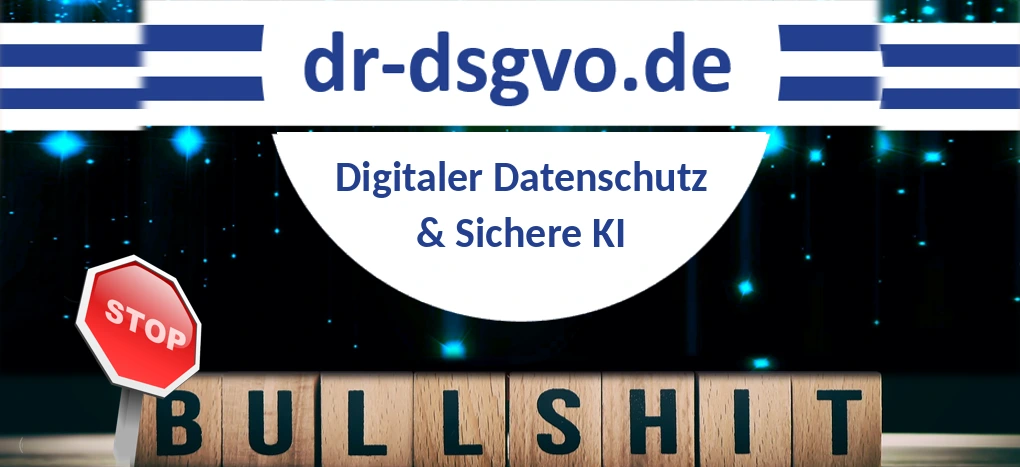 Banner dr-dsgvo.de: Digitaler Datenschutz & Sichere KI